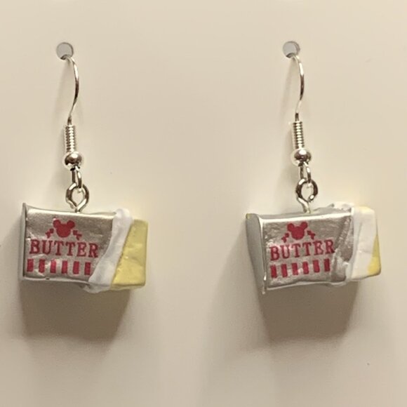 Butter Earring, Cooking Earring, Chef Earring, Gift Idea, Funny Food Earring - Picture 4 of 4
